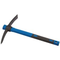 Draper Tools FG1PM Mini-Mattock und Plektrum, Fiberglas, Blau, 400 g - Gartenarbeit einsetzbarer Werkzeugset für schwierige Bereiche