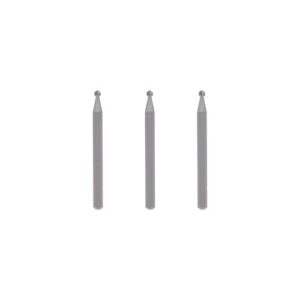 Dremel 107 Graviermesser, multifunktionales Werkzeug mit 3 Graviermessern 1,6 mm zum Schnitzen, Fräsen, Holzfräsen, Gravieren in Holz, Laminate, Stein, Kunststoff und Metall