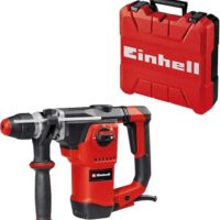 Einhell Bohrhammer TE-RH 32-1600 4F, 1.600 Watt, 4,5 Joule, Hammerbohren/Bohren/Meißeln mit und ohne Fixierung, Pneumatisches Schlagwerk, SDS-plus Werkzeugaufnahme