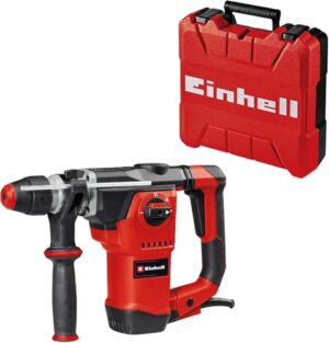 Einhell Bohrhammer TE-RH 32-1600 4F, 1.600 Watt, 4,5 Joule, Hammerbohren/Bohren/Meißeln mit und ohne Fixierung, Pneumatisches Schlagwerk, SDS-plus Werkzeugaufnahme