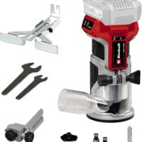 Einhell Professional Akku-Kantenfräse mit 40 mm Hubhöhe und Brushless-Motor für Heimwerker-Projekte