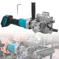 Elektrischer Bolzenschneider, Kompatibel mit Makita 21V Batterie, elektrischer Bewehrungsschneider, Schneidgeschwindigkeit 4-5S, Akku nicht enthalten. Leistungsstarker Motor für nahtloses Schneiden von Metallmaterialien.