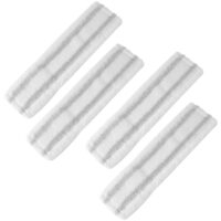 Ersatzmikrofaser Wischbezug für Kärcher Fenstersauger, kompatibel mit WV1, WV2 und WV5, Ersatzteile für Fensterreiniger, 4 Stück