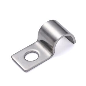 Kabelschellen, Hochleistungs Einzelloch Kabelschellen Metall für Kabel Unterputz Installation Ø 8 mm