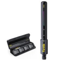 Fanttik K2 Nano 3,7 V lektro-Mini-Bohrstift, Mini Bohrmaschine mit 20 Bohrern, 800-mAh-Akku, DIY Handbohrer Elektrisch Set (Gehäuse, Kunststoff, Harz-Schlüsselanhänger, Leiterplatten, Aluminiumbleche)