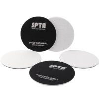 Hochgradig abrasive Filzpads für das Polieren von Glas, 5 Stück Ø 150 mm, ideal für die Verarbeitung von abrasiven Schlämmen und Polierscheiben aus Filz.