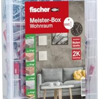 Dübel- und Schraubenset für den Wohnraum, 160-teiliges Set, 6-8 mm Durchmesser, 30-50 mm Länge, für Heimwerker und Profis