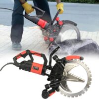 Betonsäge mit 12-Zoll-Diamantklinge, 8980 W Leistung, schneller und präziser Betonschnitt, staubfreier Dualmodus, für Stahlstangen, Beton, Ziegel und Granit geeignet.