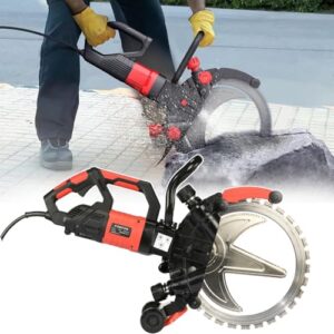 Betonsäge mit 12-Zoll-Diamantklinge, 8980 W Leistung, schneller und präziser Betonschnitt, staubfreier Dualmodus, für Stahlstangen, Beton, Ziegel und Granit geeignet.