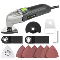 GALAX PRO 180W oszillierendes Multifunktionswerkzeug mit 22000 OPM, 3 Grad Oszillationswinkel und vielfältigen Funktionen für den ambitionierten Heimwerker und Handwerker.