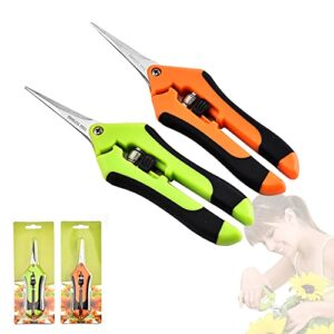 Gartenschere, Astschere, Bonsai-Schere, Baumschere, Ernteschere, Pruning-Shears für Garten, Blumen, Obst und Gemüse