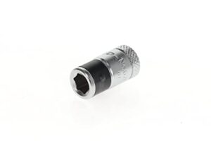 Bit-Adapter für 1/4" Knarre, Einfacher Bit-Wechsel, Passgenauer Halt, Silber