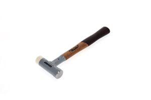 GEDORE KOMBI-PLUS R Hammer mit Holzgriff, Schon-/Schlosserhammer, Ø 30 mm, rückschlagfrei, Hickory-Stiel, für Profis und Amateure