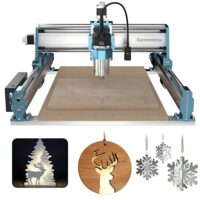 Genmitsu 4040 PRO MAX CNC Fräsmaschine zum Fräsen von Holz, Metall und Acryl mit GRBL Steuerung und Linearschienenantrieb