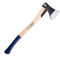 Germania Axt 1250 g mit 64 cm Hickory-Stiel und Stielschutz für effiziente Holzspaltung