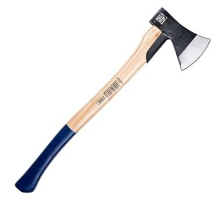 Germania Axt 1250 g mit 64 cm Hickory-Stiel und Stielschutz für effiziente Holzspaltung