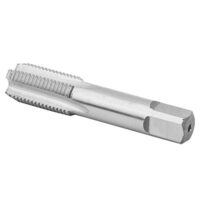 Gewindebohrer HSS G1/4‑19 für Metallbearbeitung, geeignet für Edelstahl, Eisen, Gusseisen, legierten Stahl und Kohlenstoffstahl.