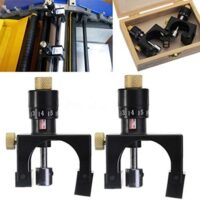Gokelomg 2X verstellbares Hobelmesser Cutter Kalibrator Einstelllehre Messgerät für Holzbearbeitung und Werkzeug, hochwertiges Material, einfach zu bedienen und vielseitig einsetzbar