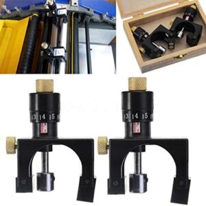 Gokelomg 2X verstellbares Hobelmesser Cutter Kalibrator Einstelllehre Messgerät für Holzbearbeitung und Werkzeug, hochwertiges Material, einfach zu bedienen und vielseitig einsetzbar