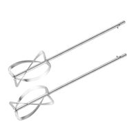 GRAPHITE Rührstab 580 x 120 mm für Mischer, selbstspannend, hochwertig, präzise und langlebig, ideal für Mischen von Dick- und Dünnputz, Mörtel oder Farbe