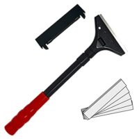 Green Home Farbschaber PREMIUM 30 cm Tapetenschaber mit Schnellwechselvorrichtung und 5 Ersatzklingen für Heimwerker-Aufgaben