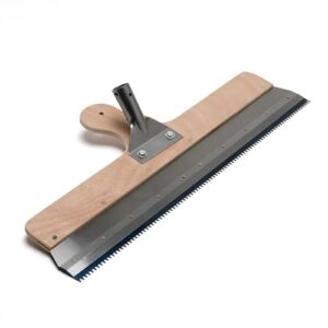 Großflächenrakel für die Verlegung von Böden, professionelles Werkzeug für innen und außen, 560 mm Breite, optimiert Materialverbrauch