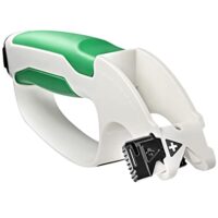 GRÜNTEK Multi-Schärfer, inklusive 7 Schärfmodule, flexibles Schärfgerät für Gartenscheren, Heckenscheren, Ast-Scheren, Meißel als Messer-Schärfer für Bypass oder Amboss Klingen