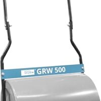 Güde Rasenwalze GRW 500 mit Arbeitsbreite von 49,5 cm und Durchmesser ø 40 cm, befüllbar mit Wasser/Sand bis zu 62 L, Abstreifschiene für die Rasen-Aussaat Vorbereitung oder zum Andrücken des frisch verlegten Rasens