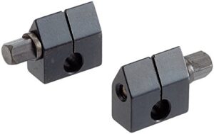 Hegner Sägeblatt-Klemmen mit Vierkantschrauben, Schlitzbreite 0,5 mm, SB-Verpackung 2-Stück