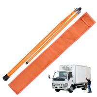 LKW Höhenmesser 4,5m Höhenmessstab Teleskop-Messstab Messlatte mit Tragetasche für LKW Anhänger Wohnwagen - Präzise Messungen in cm und Zoll, kompakter Aufschlag auf 110cm