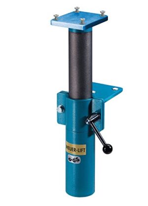 Höhenverstellgerät mit Lift für ergonomisches Arbeiten, stufenlose Höhenverstellung um 200 mm, ideal für Heimwerken