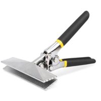 Ergonomisches Handwerkzeug für Profis und Anfänger, Falzzange mit geradem Metall-Biegezangenwerkzeug und komfortablen Griff, multifunktionell für verschiedene Anwendungen geeignet.