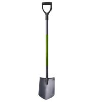 HYCHIKA Schaufel Garten Spaten, robuster Gartenspaten mit D-Griff und ergonomischem Griff für Unkraut jäten und Pflanzen pflanzen