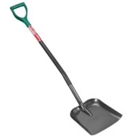 HYCHIKA Schaufel Garten Platz, Robuster Gartenspaten, Pflanzspaten, Bauschaufel, Hochwertiger Gehärteter Stahl, Ergonomischer Griff, Gartenwerkzeug Für Garten, Unkraut Jäten, Pflanzen