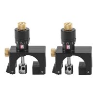 Hobelmesser Cutter Kalibrator Einstelllehre Messgerät für Holzbearbeitung, 2X verstellbarer Werkzeugkalibrator mit hoher Präzision und Zuverlässigkeit