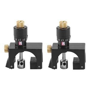 Hobelmesser Cutter Kalibrator Einstelllehre Messgerät für Holzbearbeitung, 2X verstellbarer Werkzeugkalibrator mit hoher Präzision und Zuverlässigkeit