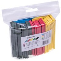 INTAKO Abstandshalter Kunststoff 50 Stück für Fenster Verglasungsklötze SET Unterlegplatten Kunststoff Distanzklötze Abstandhalter Fensterklötze Glaserklötze 2-6 mm
