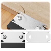 Kantenschneider Umleimer, Einhandhobel für Holzbearbeitung, Manueller Kantenschneider mit 1 Ersatzklinge, Rutschfest Kantenhobel für PVC, ABS, Holz