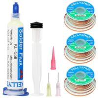 KELLYSHUN KL-558 Flussmittel Löten, 10ML No-Clean Bleifreies Kolophonium Flussmittel für Handy-Lötungen, BGA und Haushaltsgeräte