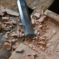 Hochwertige Stechbeitel mit Weißbuchenheft, handgeschmiedet in Deutschland - 10mm
