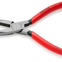 KNIPEX Telefonzange mit Kunststoffüberzug, schwarz, 160 mm, hochwertiges Werkzeug für den Heimwerker