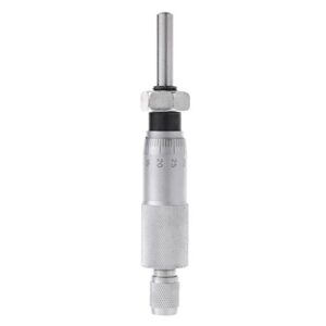 Kompaktes Rundnadel-Mikrometer für Kopf 0-25 mm, 0.01 mm Genauigkeit mit gerändelter Einstellung für Werkzeugmaschinen und Präzisionsinstrumente.