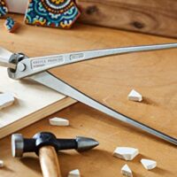 KNIPEX Kraft-Monierzange hochübersetzt glanzverzinkt 300 mm - Werkzeug für Heimwerker und Handwerker mit hoher Kraftersparnis