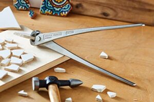 KNIPEX Kraft-Monierzange hochübersetzt glanzverzinkt 300 mm - Werkzeug für Heimwerker und Handwerker mit hoher Kraftersparnis
