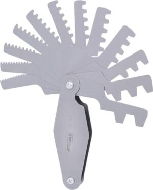 Trapez-Gewindestahllehre für 30° Gewinde, 2-12mm von KS Tools