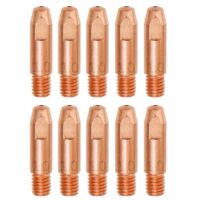 10 Stück 1.0MM Kupfer Kontaktspitze Schweißdüse M6 für 24KD MB24 MIG MAG Schweißbrenner - Kupfer Kontaktspitzen für Schweißen