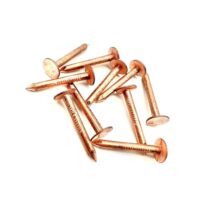 50 Stück Kupfer-Nägel, Dachschiefer, Filznägel, Baumstumpfvernichter, 30 mm, 38 mm, 50 mm - Hochwertige Nägel für Heimwerken und Handwerksbranche