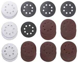 Universal-Anwendung für Exzenterschleifer: 30-teilig Schleifscheiben-Set mit verschiedenen Körnungen Ø 115 mm, beste Qualität für eine Vielzahl von Oberflächen.