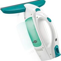 Leifheit Fenstersauger Set Dry and Clean mit 28 cm Saugdüse für 360° streifenfreie Reinigung, Fensterreiniger verwendbar bis zu 38 min