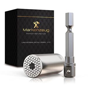 Universalschlüssel für Reparaturen, Renovierungen und DIY-Projekte mit Adapter 7-19mm, innovatives Werkzeug Multitool von MARKENZEUG
